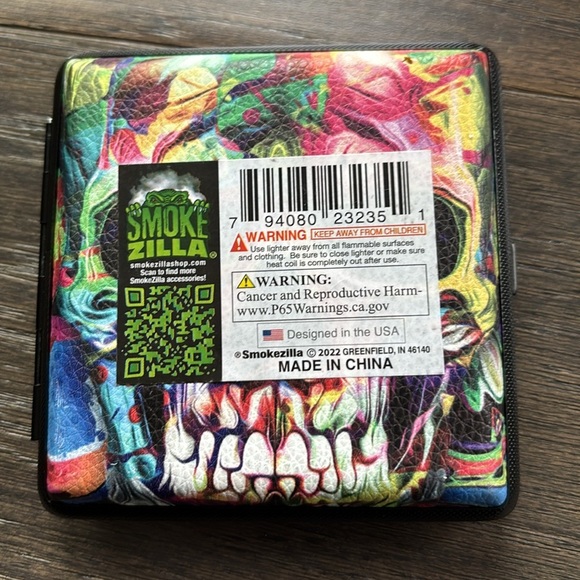 Smokezilla USB cigarette light,push & slide hot coil,safety sealed “Skelton” - Picture 2 of 6